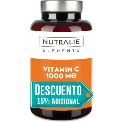 Nutralie Vitamina C 1000 mg Rosa Canina Antioxidante 180 Cápsulas