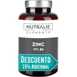 Nutralie Zinc + Vitamina B6 Piel Acné Pelo 120 Cápsulas