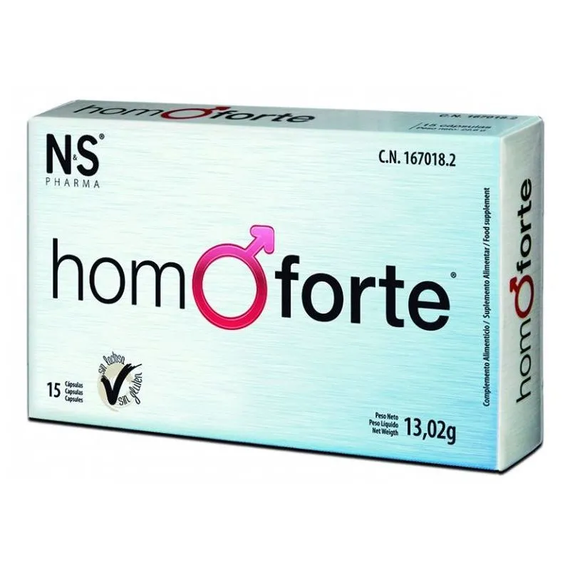 Nutricion Center Homo Forte 15 Cápsulas