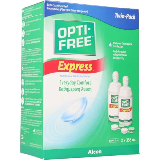 Opti-Free Express Pack Duplo Confort  Solución 2 x 355 ml