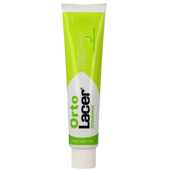 Orto Lacer Gel Dentífrico Lima Fresca 75ml