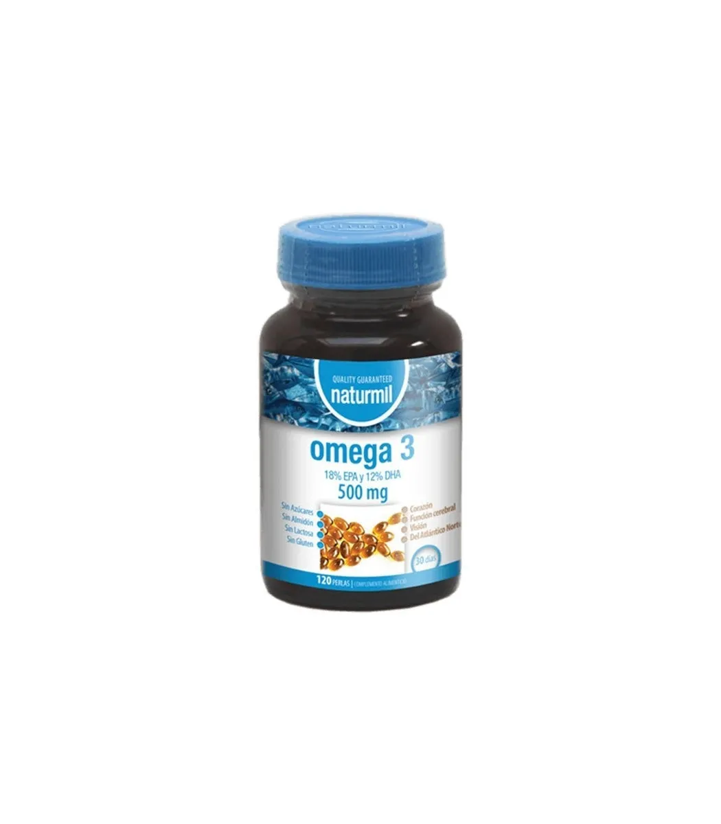 Omega 3 500Mg 18/12 (120 Perlas) Naturmil -Dietmed