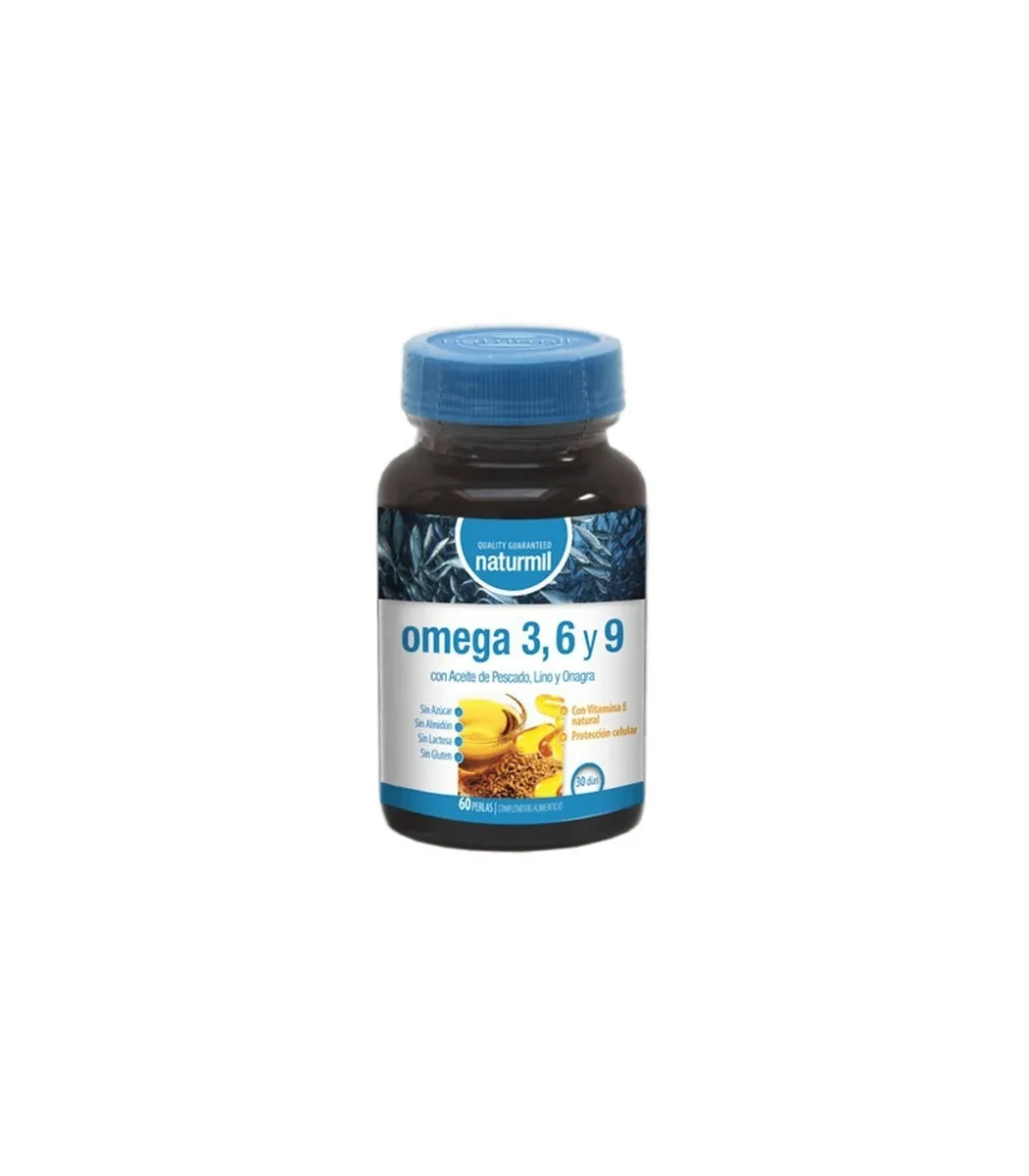 Omega 3, 6 Y 9 (60 Perlas) Naturmil - Dietmed