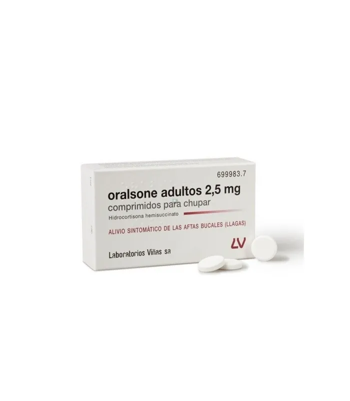 Oralsone Adultos 2.5 Mg 12 Comprimidos Para Chupar