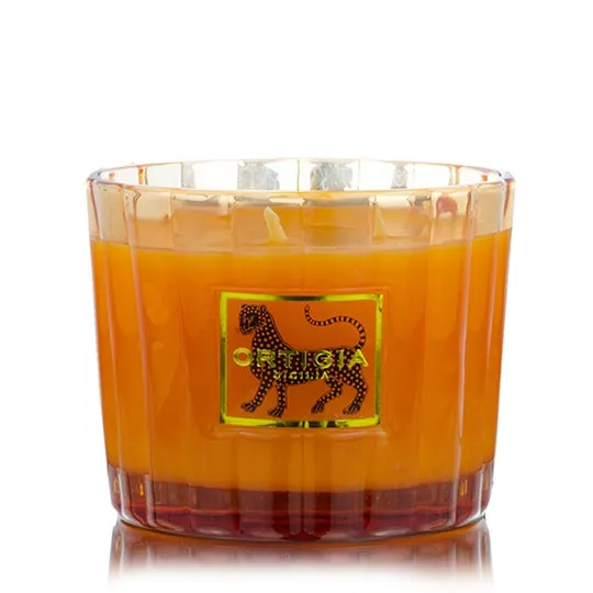 Ortigia Black Amber Candle 4 Wicks