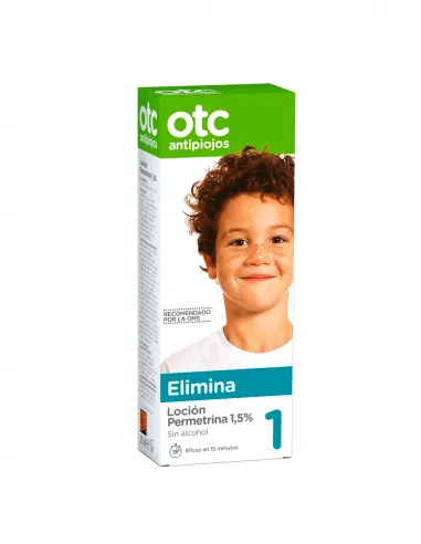 OTC ANTIPIOJOS PERMETRINA 1.5% LOCIÓN ANTIPIOJOS 125 ML