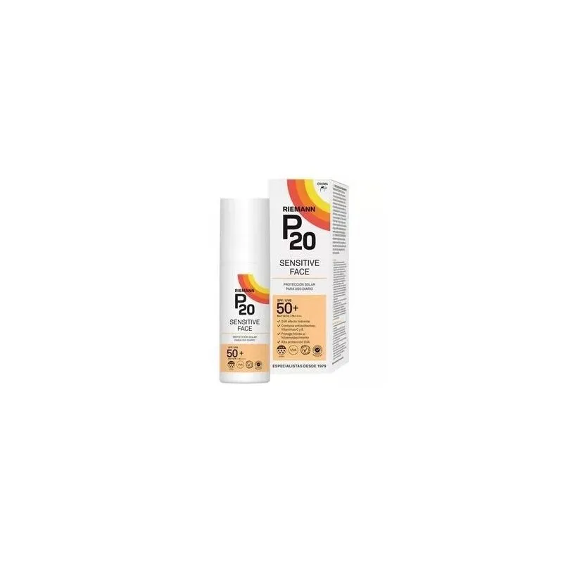 P20 Protección Solar Facial Sensitive Spf50+ 50g