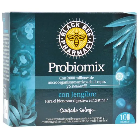 Black Bee Probiomix con Jengibre