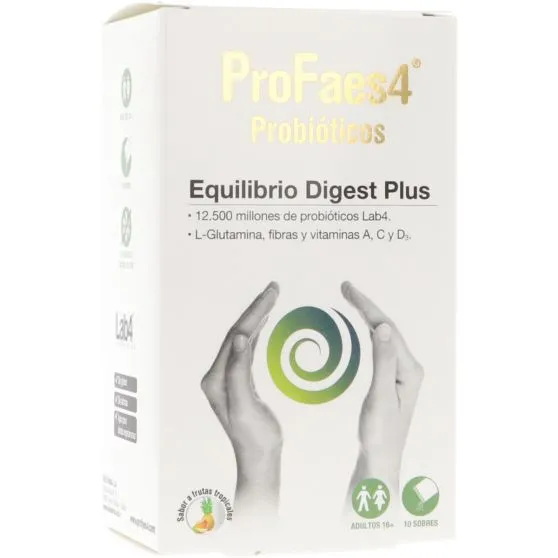 Profaes4 Probióticos Equilibrio Digest Plus 10 Sobres
