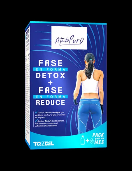 Estado Puro Pack Reduce Detox (250ml + 40 caps) Tongil