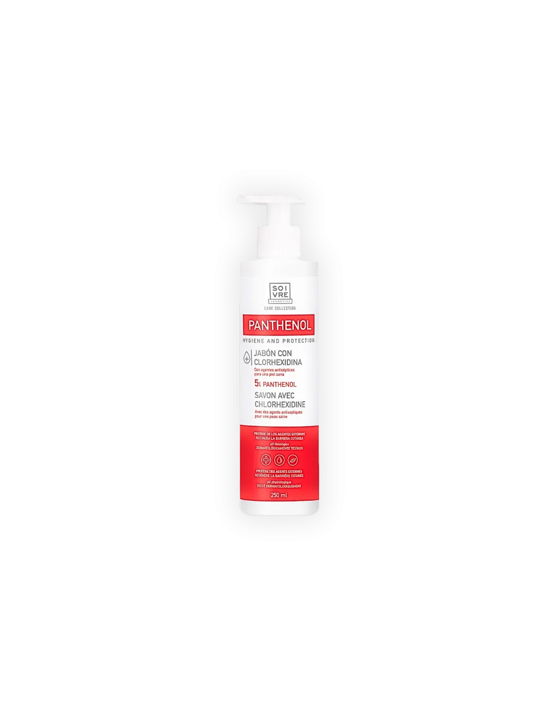PANTHENOL Jabón Con Clorhexidina 250 ml