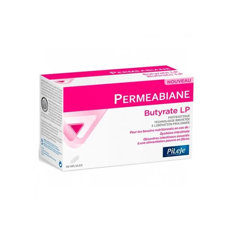 Pileje Permeabiane Butirato Lp, 60 caps