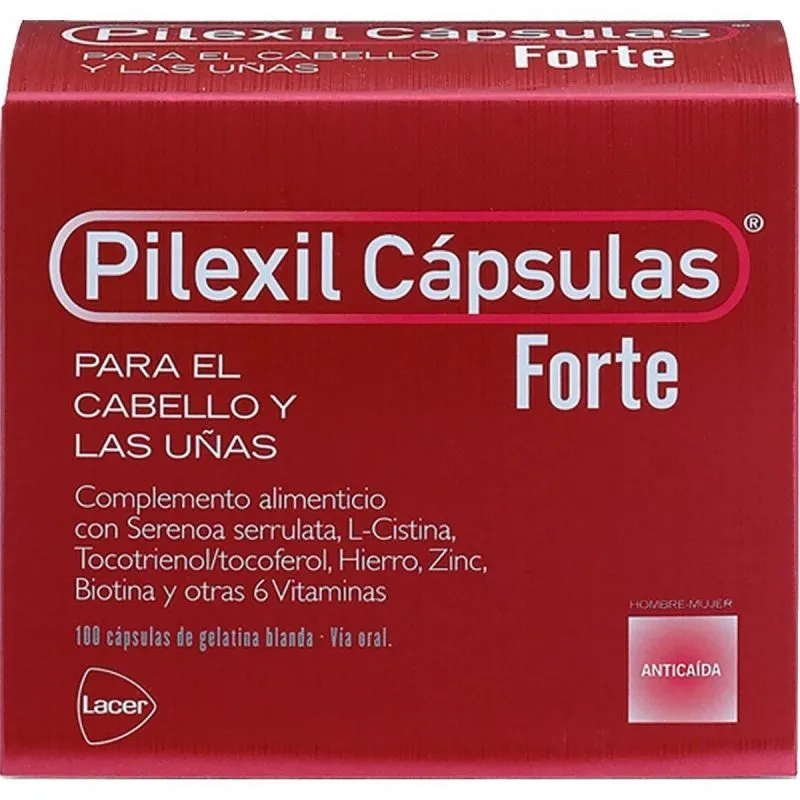 Pilexil Cápsulas Forte 100 Cápsulas