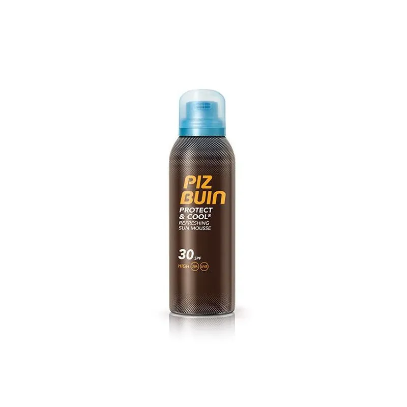 Piz Buin Protect & Cool Mousse Solar Refrescante SPF-30 150 ml