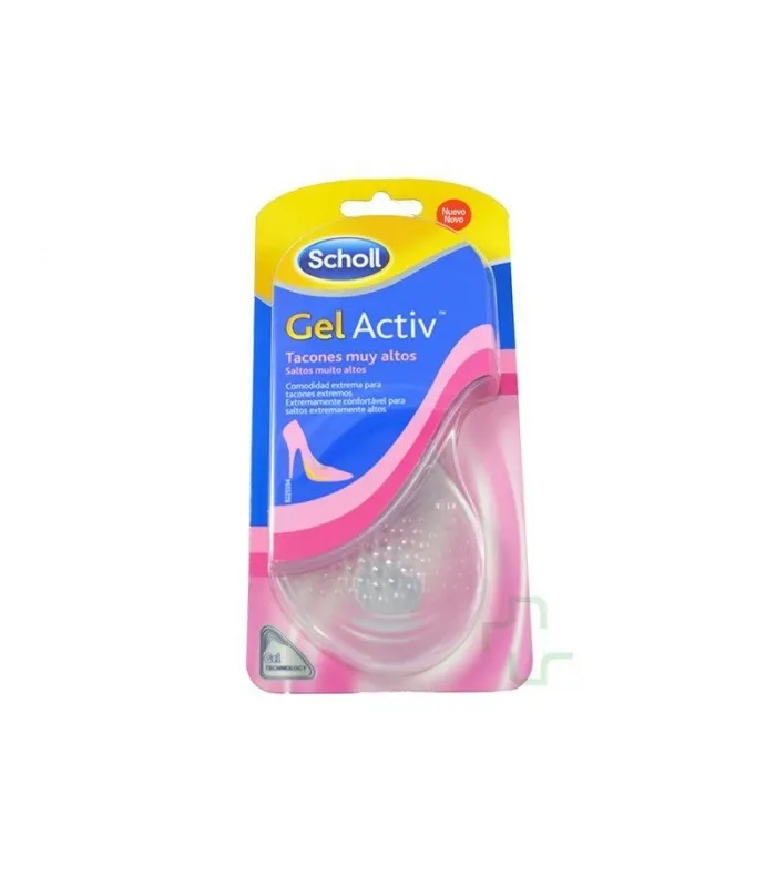 Plantillas Scholl Gel Activ Tacon Muy Alto
