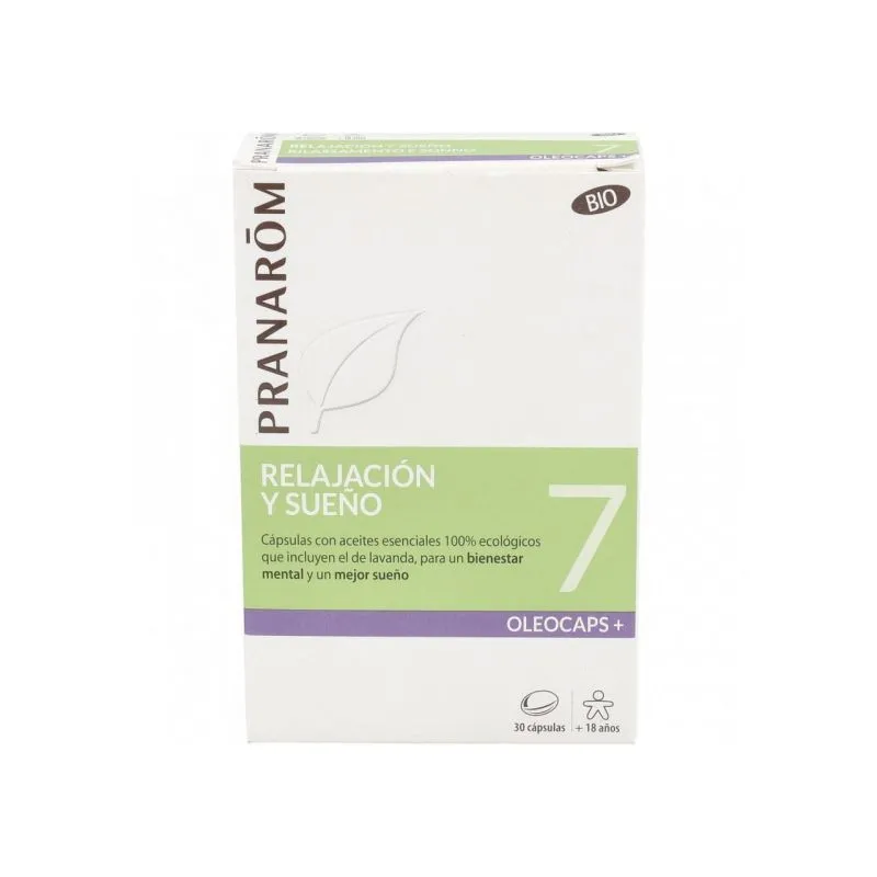 Pranarom 7 Relajación y Sueño 30 Cápsulas