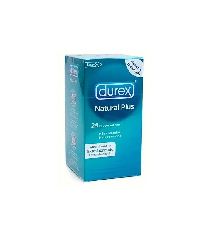 Durex Preservativos Natural Plus Easy On 24 Unidades