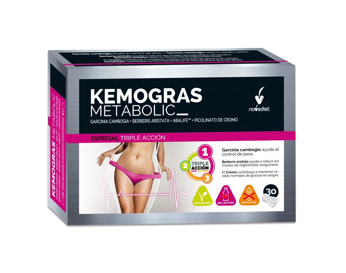 Kemogras Metabolic 30 caps Novadiet
