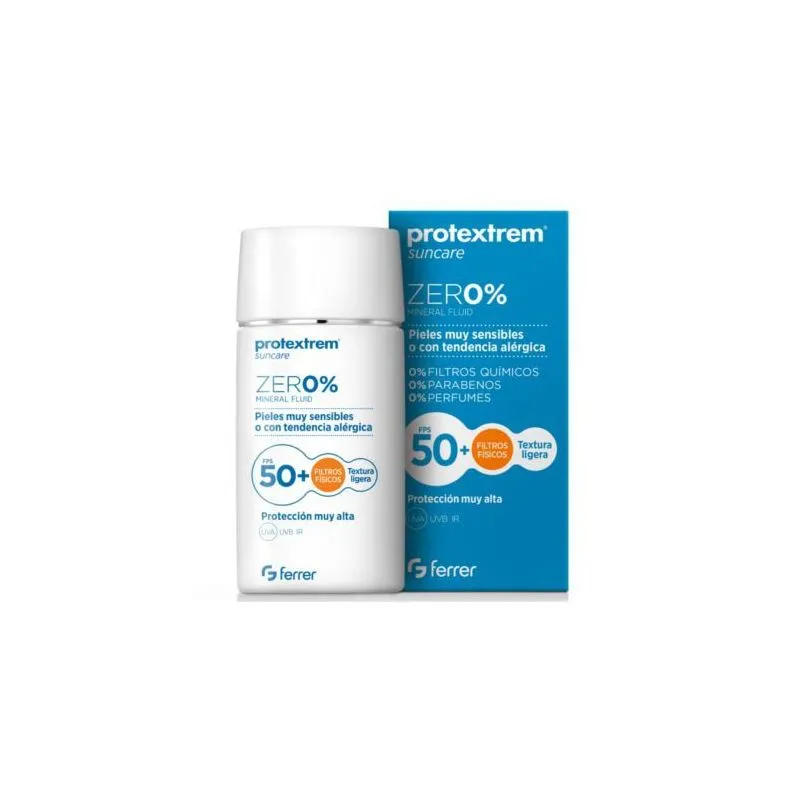 Protextrem Suncare Zero% Mineral Fluid Crema Ligera 50ml