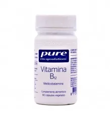 Pure Encapsulations Vitamina B12 90 Cápsulas Vegetales