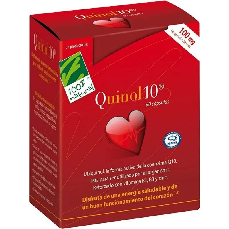 Quinol 10 100mg 90 Perlas