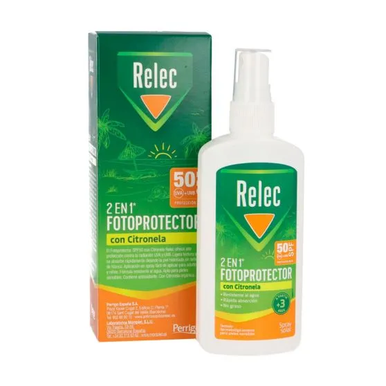 Relec Spray Antimosquitos SPF50 100 ml