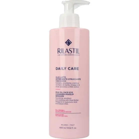 Rilastil Leche limpiadora diaria para pieles reactivas y tirantes