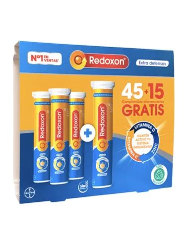 REDOXON EXTRA DEFENSAS 45 COMP + 15 COMP PROMO