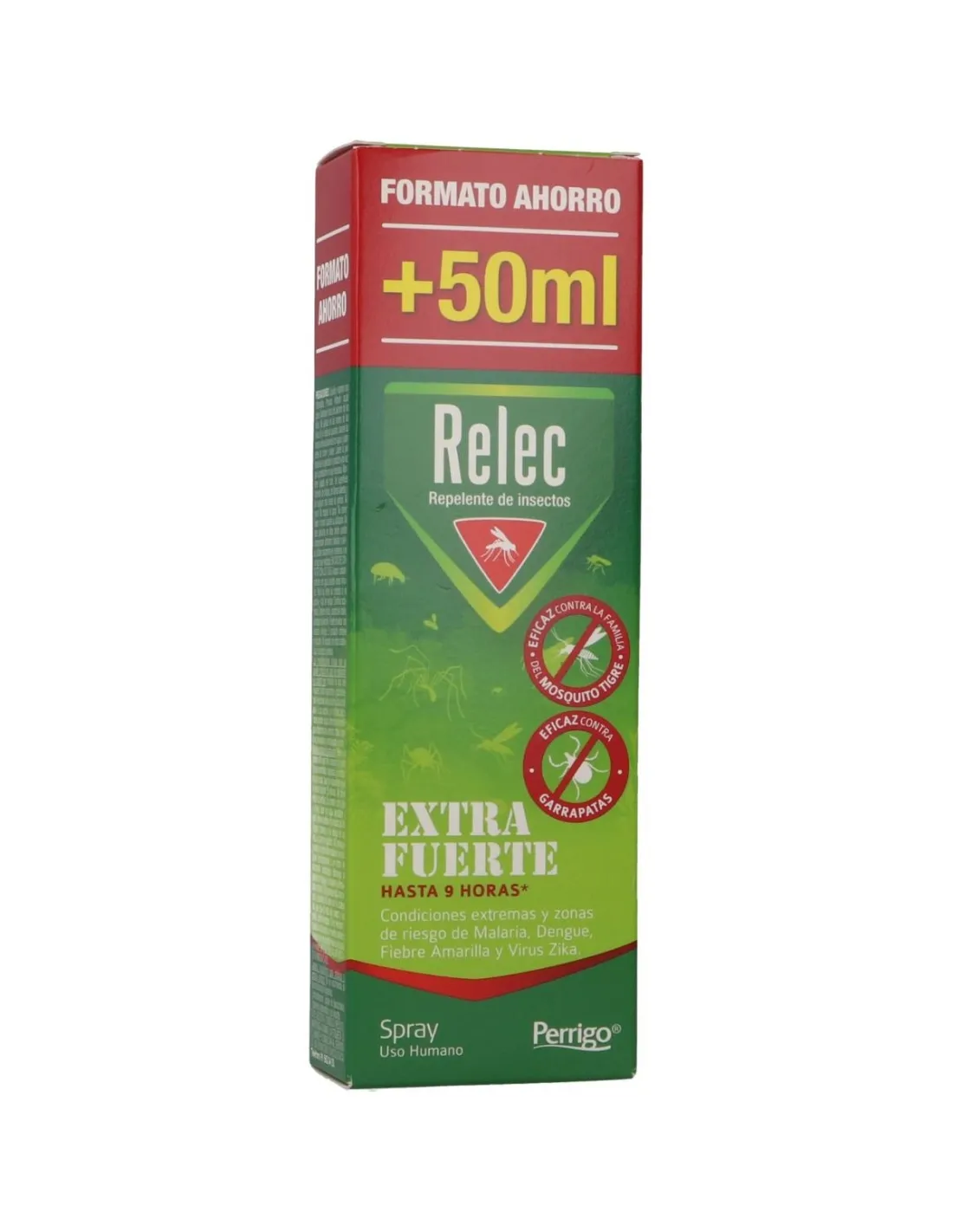 Relec extrafuerte repelente de mosquitos spray