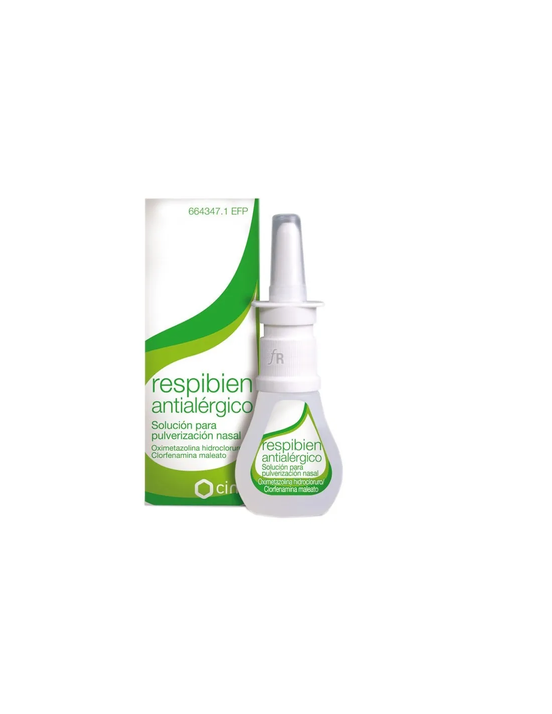Respibien Antialergico 0,5 mg/ml Solución para pulverización nasal