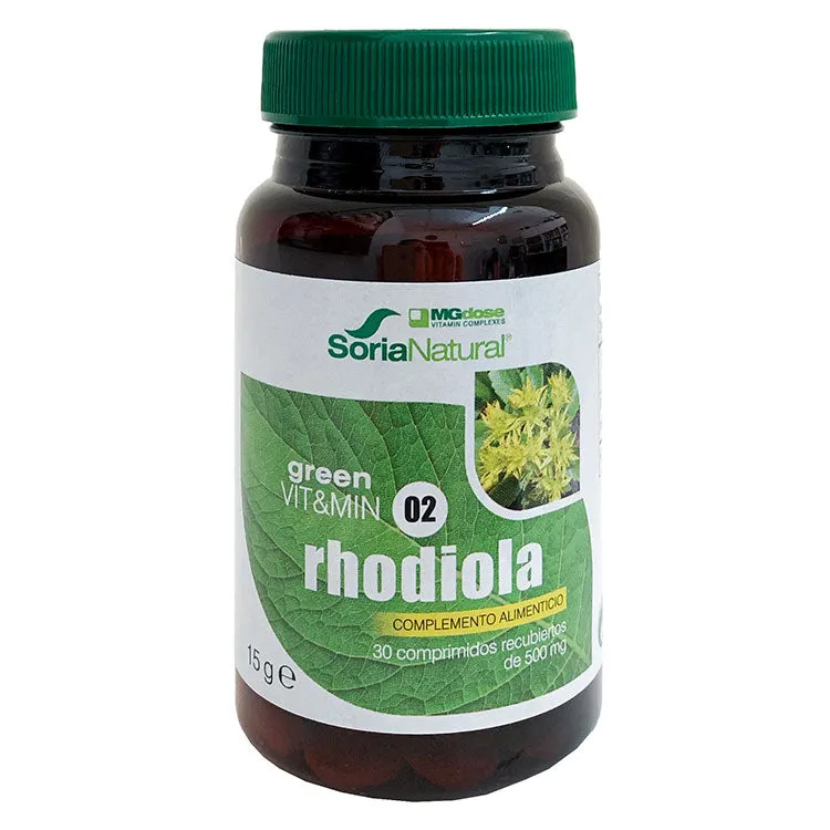 Green Vit & Min 02 Rhodiola 30 comp Soria Natural