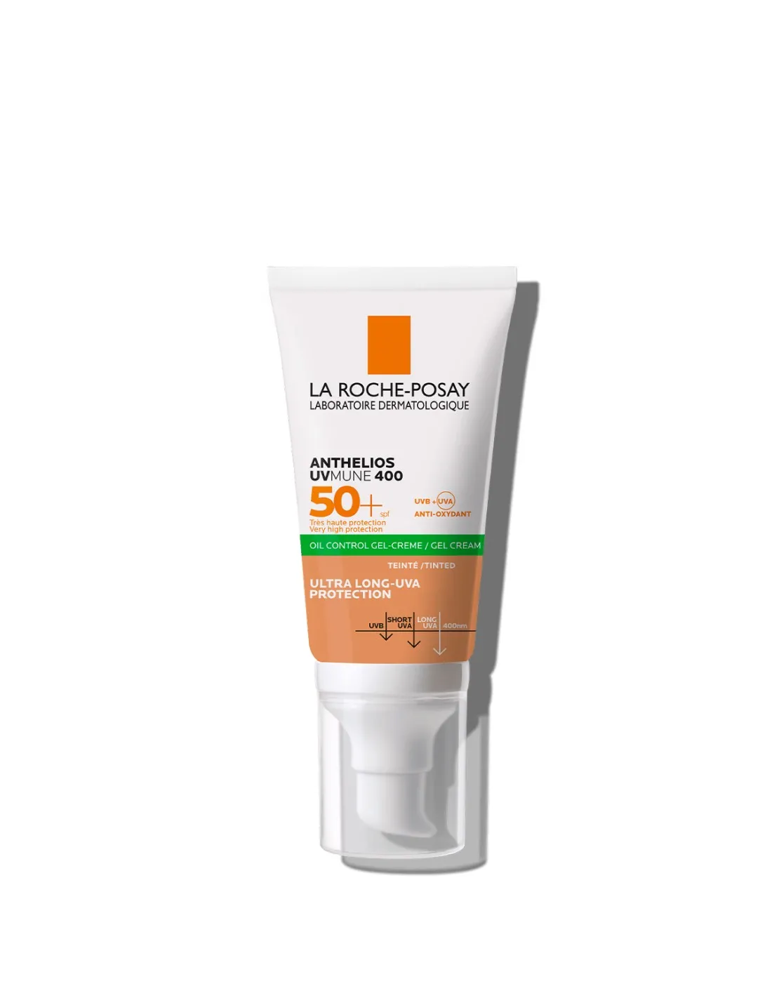 ROCHE Anthelios UVMUNE 400 Gel-Crema Oil Control SPF50+ Con Color 50 ml