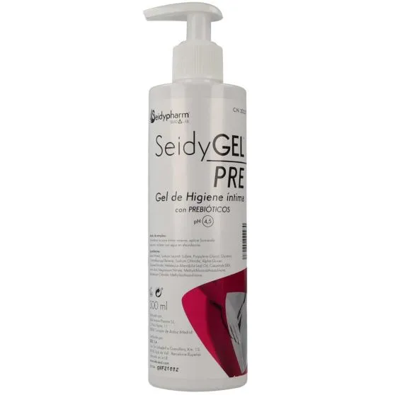 SeidyGel Pre Gel de higiene íntima 300 ml