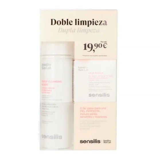 Sensilis Pack Doble Limpieza Bálsamo 25 ml + Espuma 200 ml