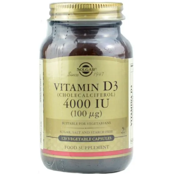 Solgar Vitamina D3 4000 IU