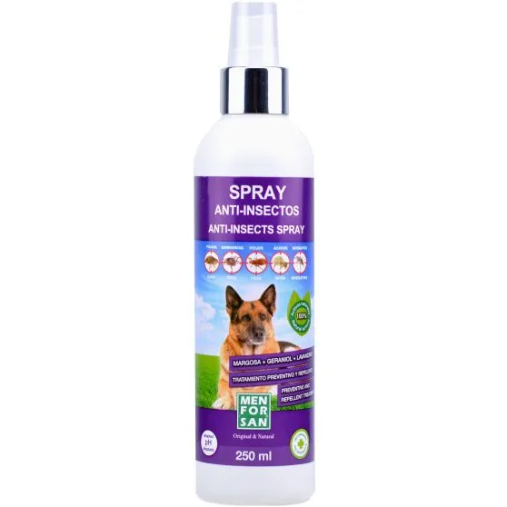 Spray Anti-insectos Perros 250 ml