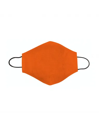 SAFEBOW MASCARILLA HIGIÉNICA ADULTO TALLA M NARANJA 1 UNIDAD