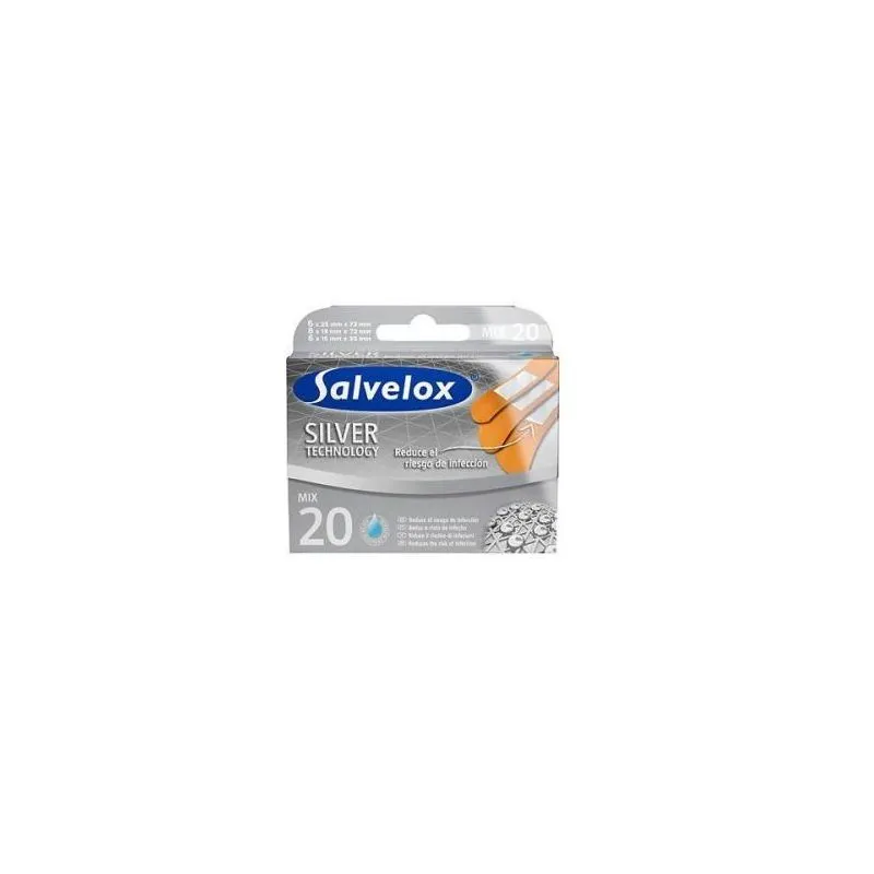 Salvelox Silver Technology Aposito Adhesivo Surtido 20uds
