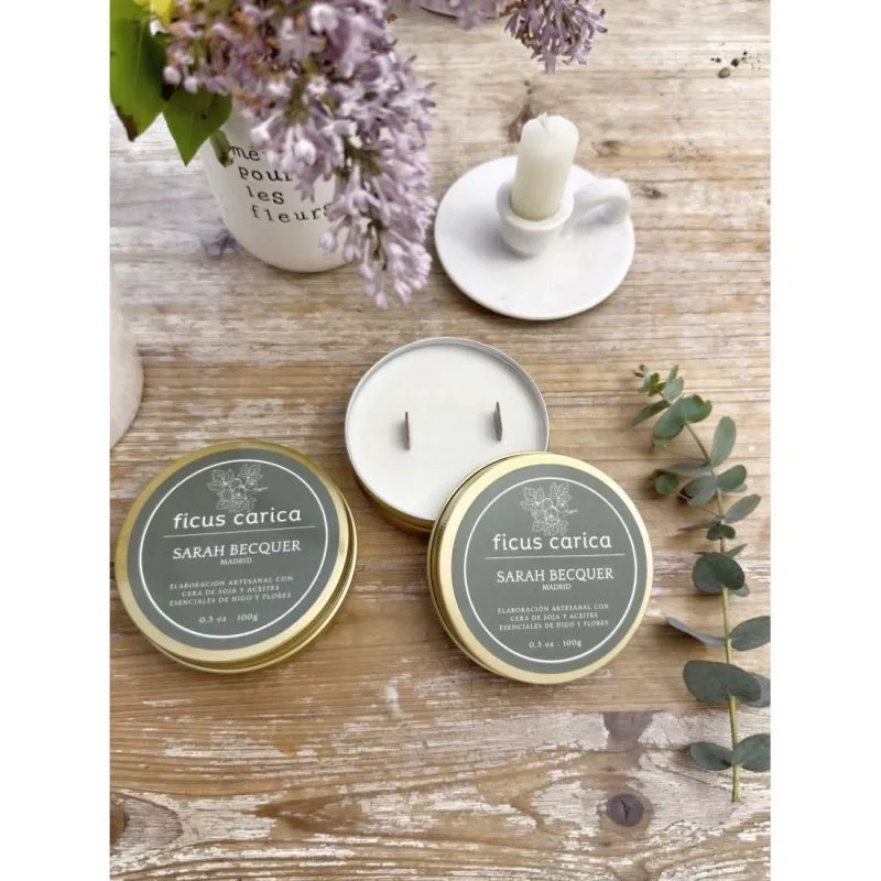 Sarah Becquer Vela en Lata Higo 100g