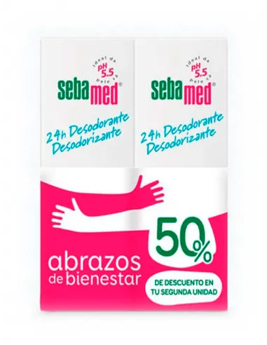 SEBAMED DESODORANTE 24H DUPLO 2 X 75 ML