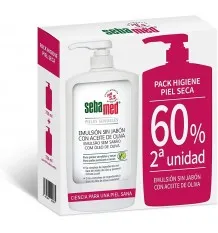 Sebamed Emulsion Sin Jabon Aceite de Oliva 750 ml Duplo Pack