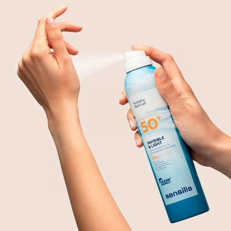 Sensilis Body Spray Dry Touch Spf 50 250ml
