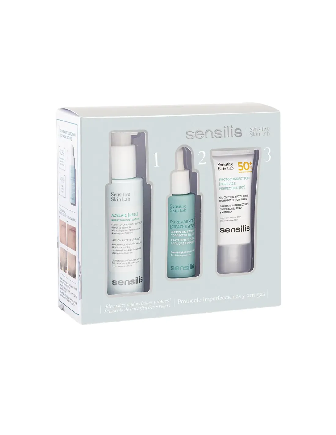 SENSILIS Pack Protocolo Imperfecciones y Arrugas