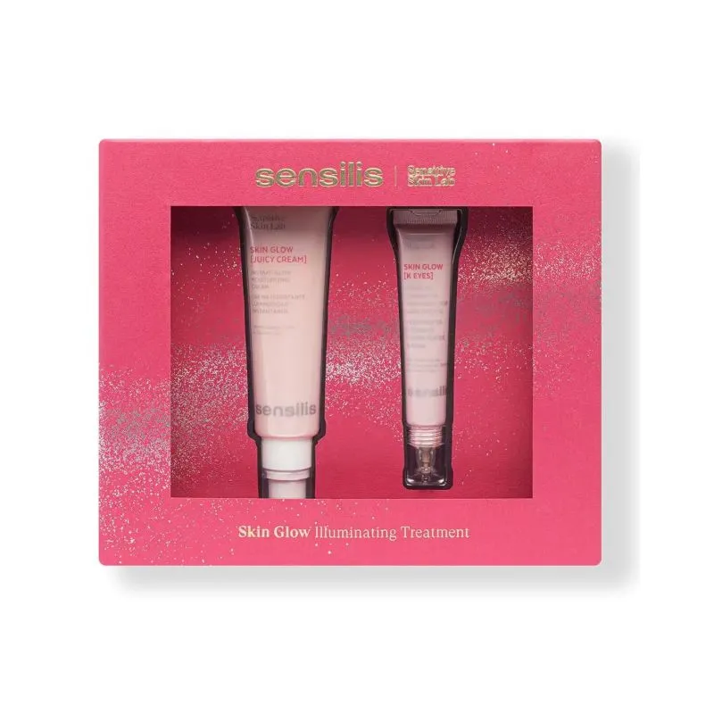 Sensilis Pack Skin Glow Juicy Crema 50 ml + Skin Glow K Eyes 15 ml