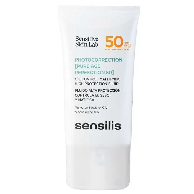 Sensilis Photocorrection [Pure Age Perfection 50] Fluido SPF50+ 40ml