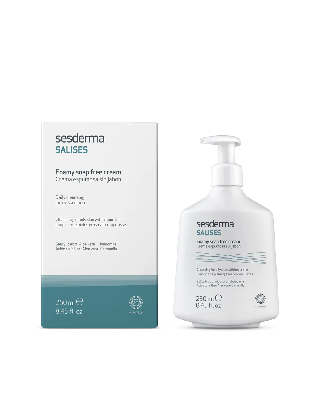 Sesderma salises crema espumosa sin jabón 250 ml