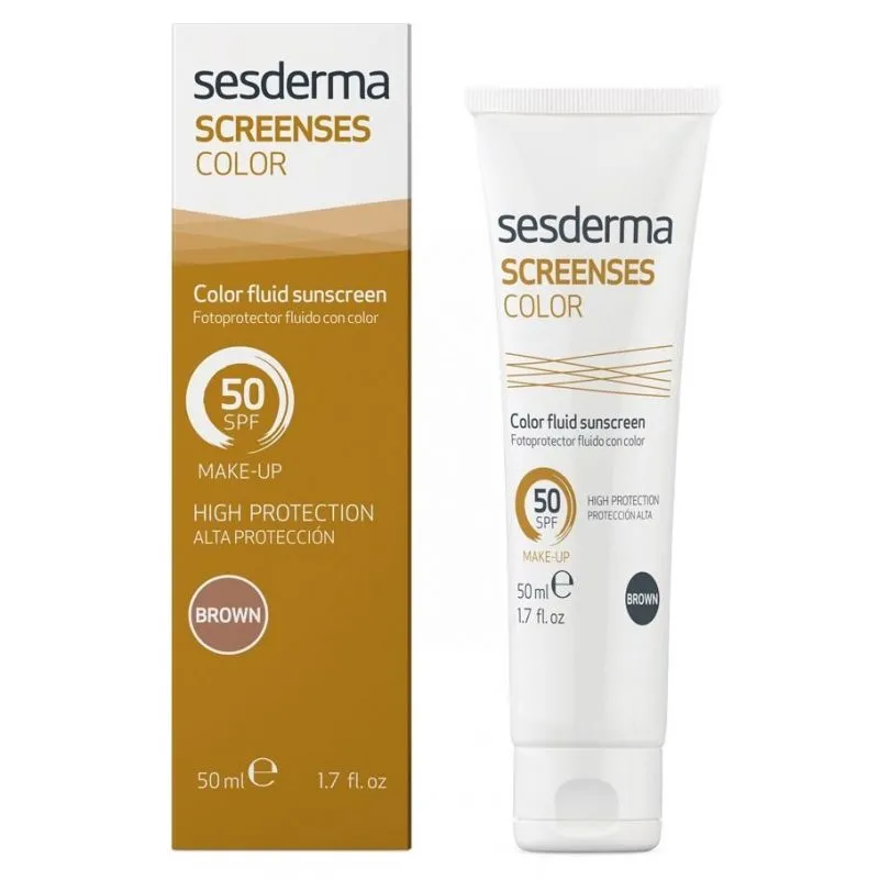 Sesderma Screenses Fluido SPF 50 Brown 50 ml