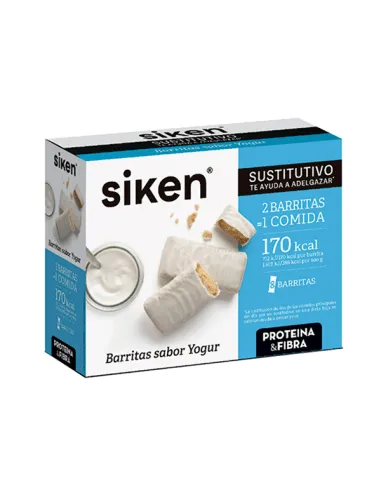 SIKENFORM BARRITAS SUSTITUTIVAS YOGUR 8 UNIDADES