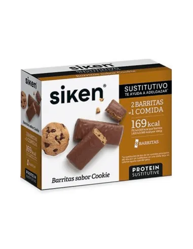 SIKEN FORM SUSTITUTIVE BARRITA COOKIE 8 UNIDADES
