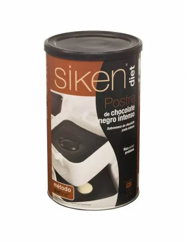 SIKEN SIKENDIET POSTRE CHOCOLATE NEGRO INTENSO